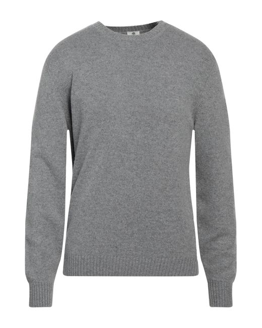 Luigi Borrelli Napoli Gray Sweater for men