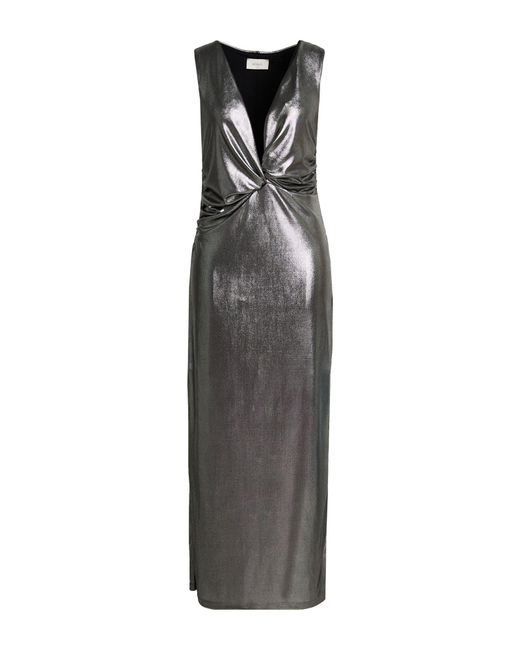 ViCOLO Metallic Maxi Dress Polyester, Elastane