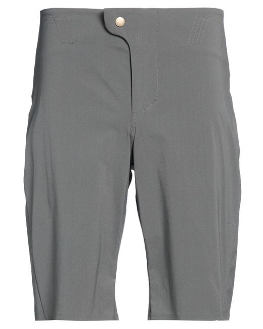 Cafe Du Cycliste Gray Shorts & Bermuda Shorts Polyamide, Elastane for men
