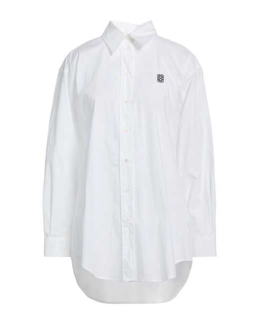 Sandro White Shirt Cotton