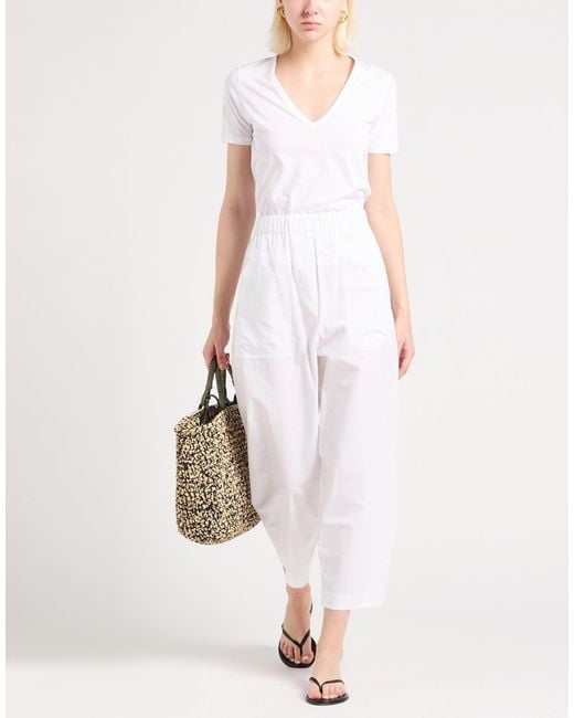 Ottod'Ame White Trouser