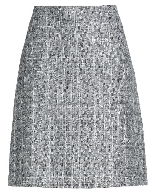 Alberta Ferretti Gray Mini Skirt