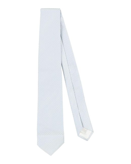 Tagliatore White Ties & Bow Ties for men