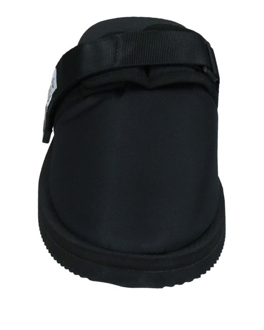 Suicoke Black Mules & Clogs for men