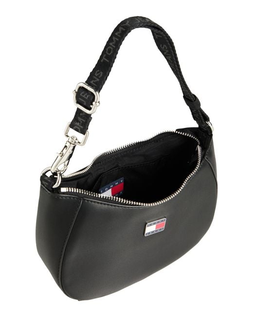 Tommy Hilfiger Black Shoulder Bag Polyurethane