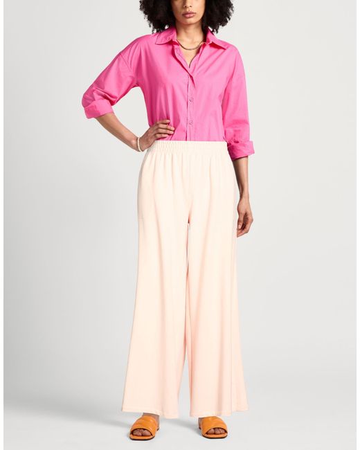Norma Kamali Pink Pants