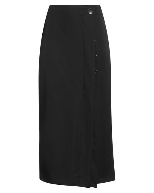 Giorgio Armani Black Midi Skirt