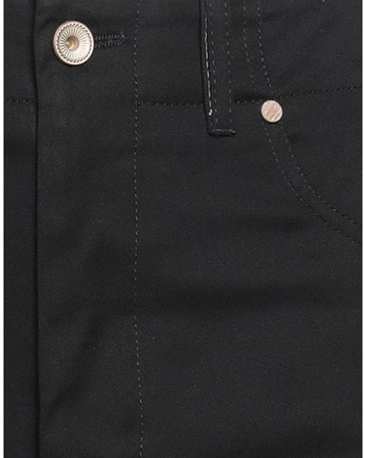 Berwich Black Pants Cotton, Elastane