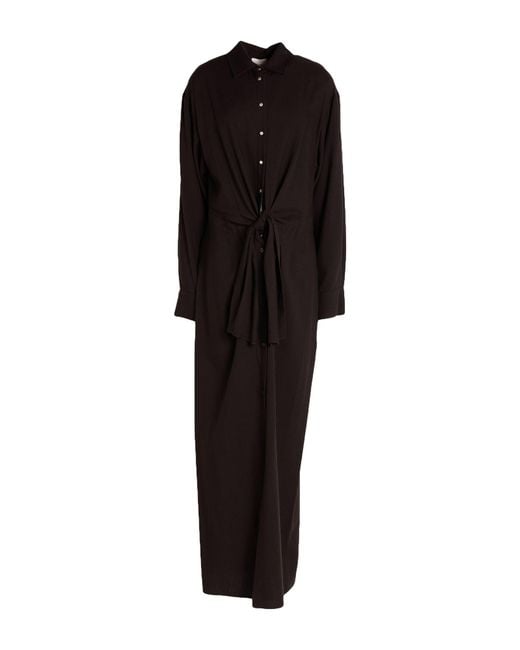 Alysi Black Maxi Dress