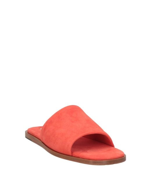 Bally Red Sandals Goat Skin for men