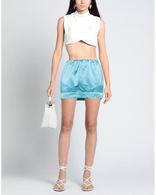 Sa Su Phi Blue Mini Skirt