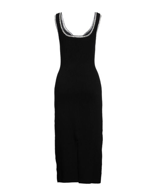 Maje Black Midi Dress