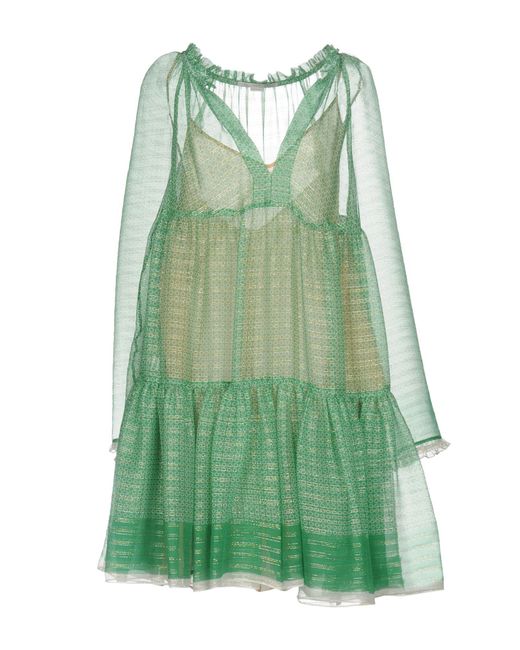 Stella McCartney Green Short Dress