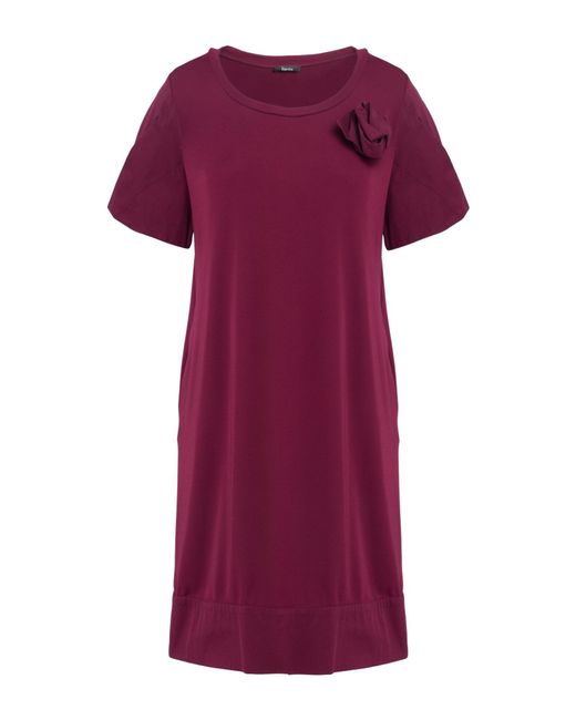 Hanita Purple Mini Dresses
