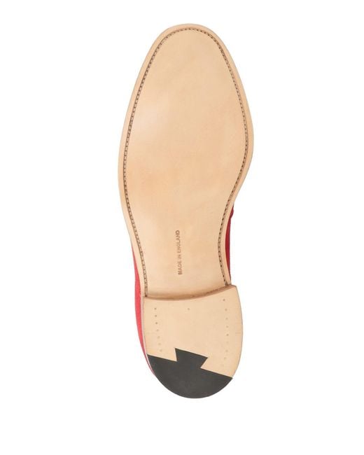 Tricker's Red Loafers for men