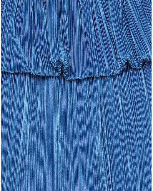 VANESSA SCOTT Blue Top Polyester, Elastane