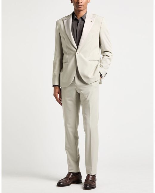 Manuel Ritz White Suits for men