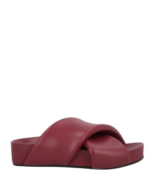 Jil Sander Purple Sandale