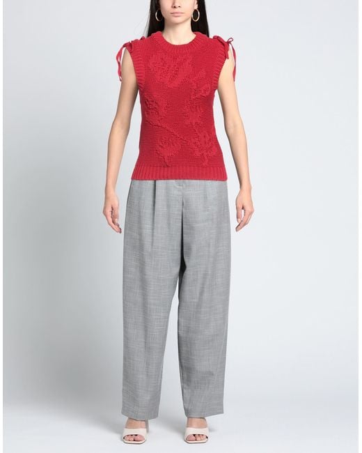 CECILIE BAHNSEN Red Pullover