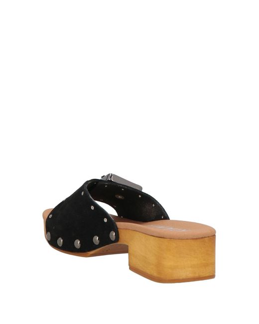 KIANID Black Mules & Clogs