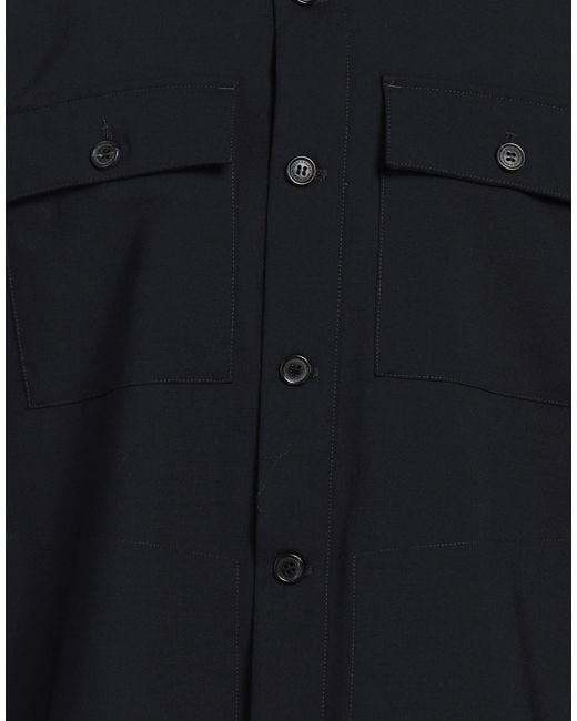 Department 5 Blue Midnight Jacket Polyester, Virgin Wool, Elastane for men