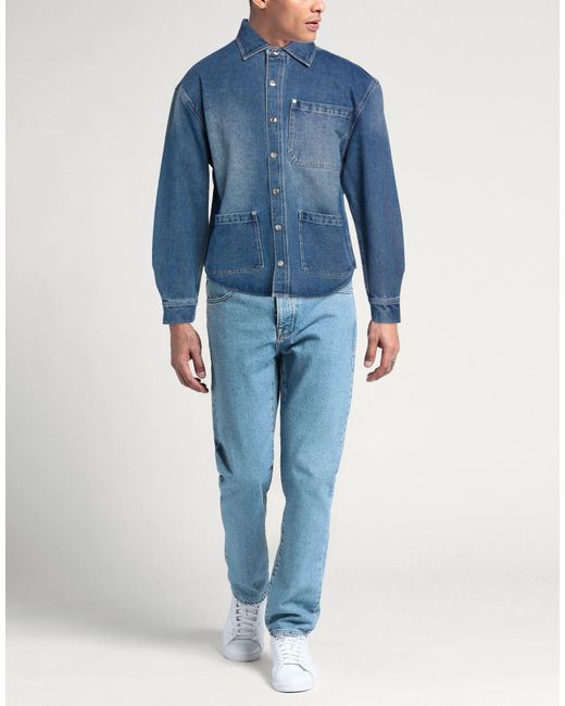 House Of Sunny Blue Denim Outerwear for men