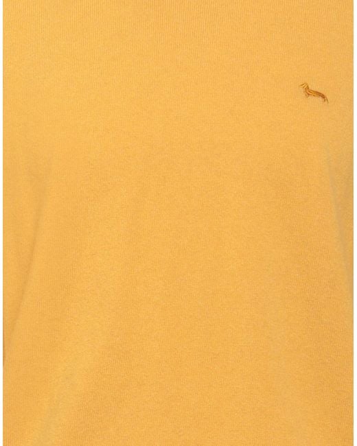 Harmont & Blaine Yellow Marigold Sweater Wool, Cashmere for men