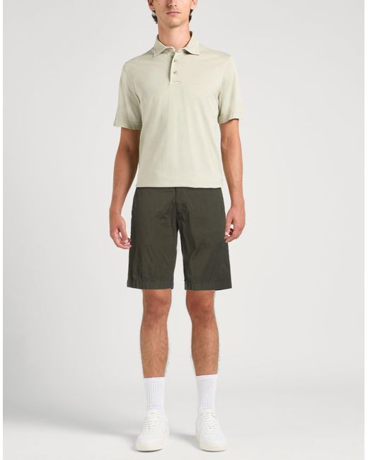 Berwich Green Shorts & Bermuda Shorts Cotton, Elastane for men