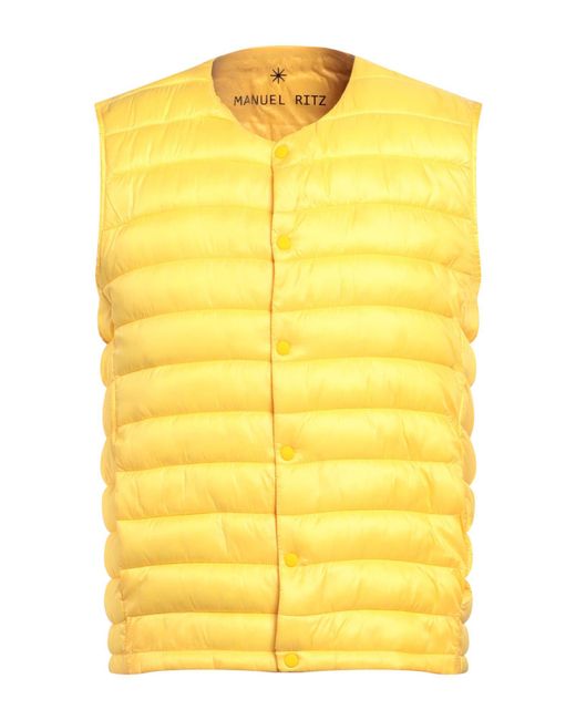 Manuel Ritz Yellow Puffer for men