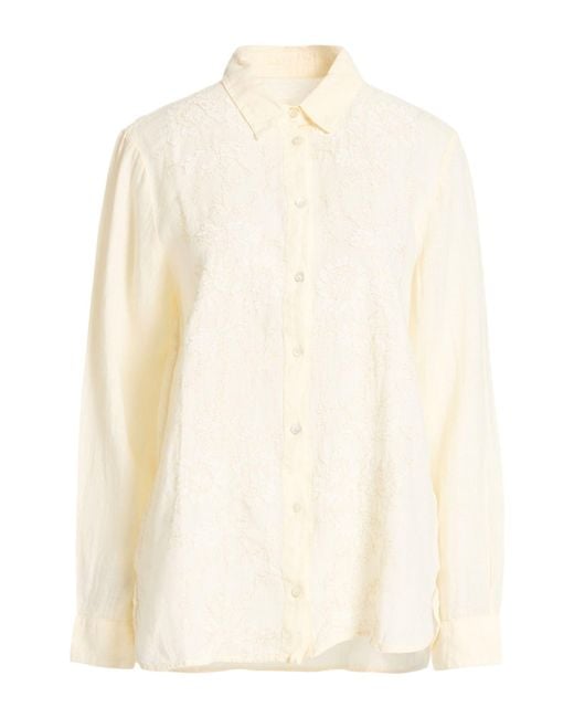 120% Lino White Shirt Linen