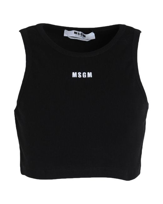 MSGM Black Top