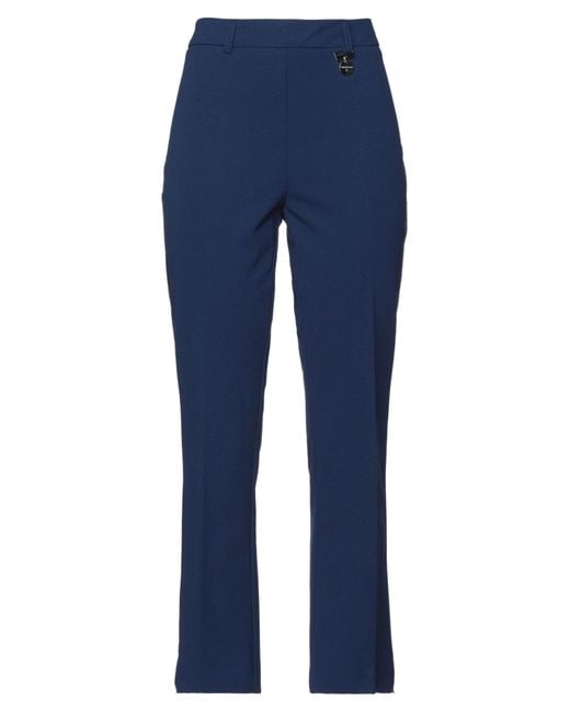 Cristinaeffe Blue Pants Elastomultiester