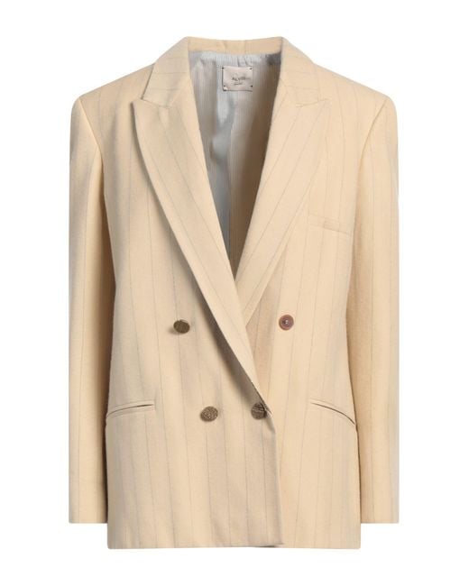 Alysi Natural Chocolat Blazer Cotton, Virgin Wool, Viscose, Acetate, Synthetic Fibers