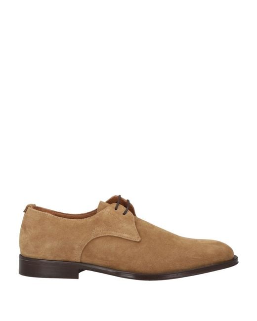 Hackett Brown Lace-Up Shoes for men