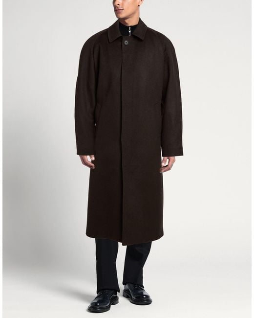 Cappotto di ABSEITS in Black da Uomo