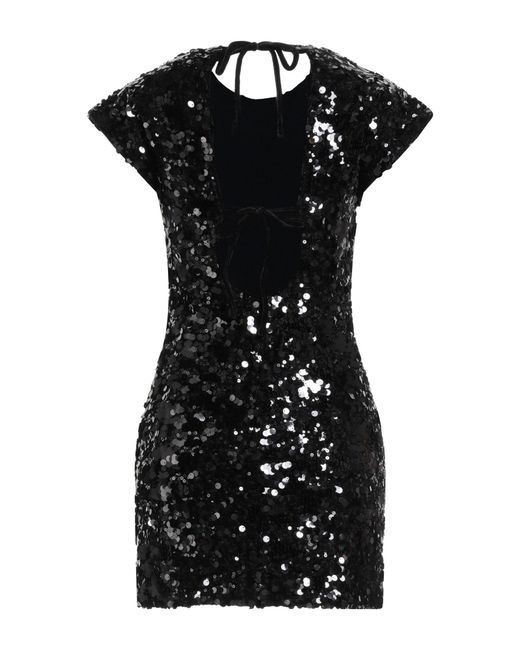 Ganni Black Mini Dresses
