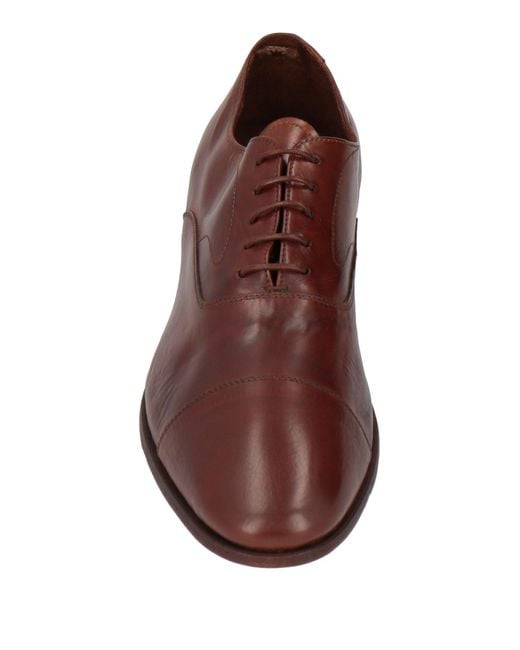 Zapatos de cordones Officine Creative de hombre de color Brown