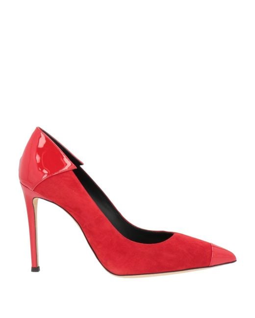 Giuseppe Zanotti Red Pumps Leather