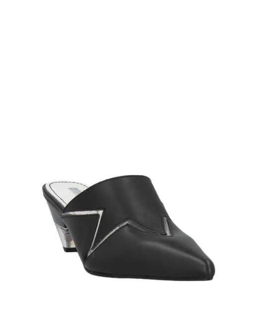 GAUDI Black Mules & Clogs