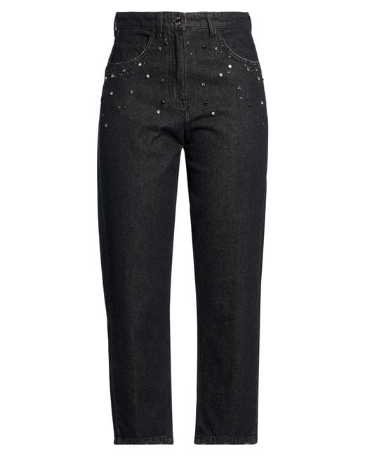 19.70 Nineteen Seventy Black Jeans Cotton