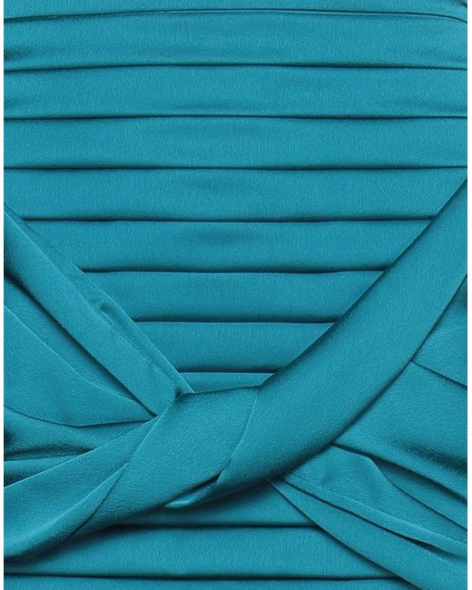 CINQRUE Blue Mini Skirt Polyester, Elastane