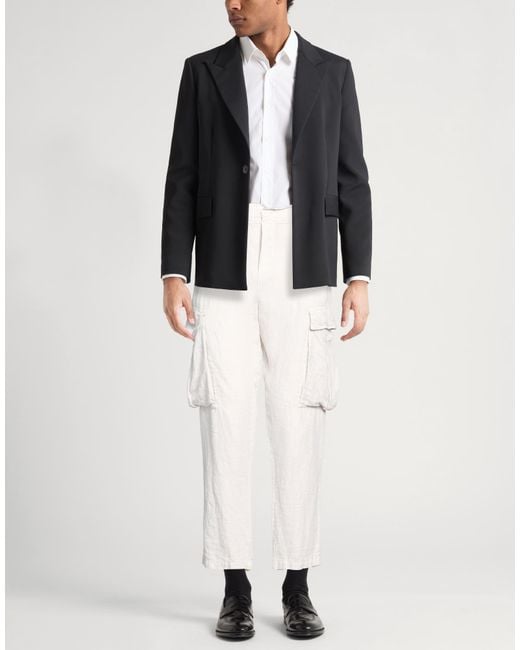Crossley White Pants for men