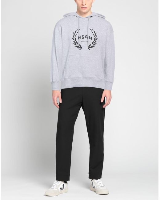 MSGM Gray Sweatshirt for men