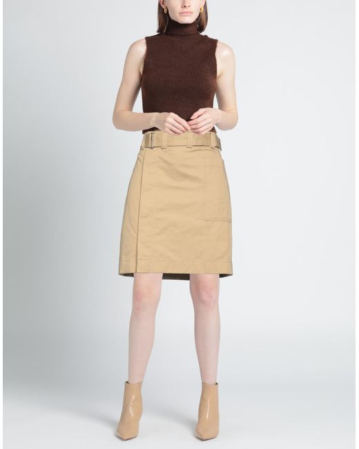 Lemaire Natural Mini Skirt