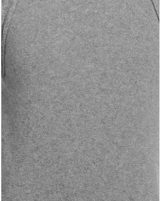 Daniele Alessandrini Gray Turtleneck Wool, Polyamide for men