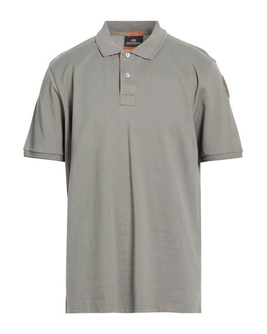 Parajumpers Gray Polo Shirt for men