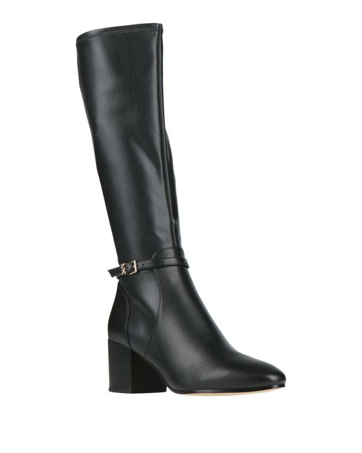 MICHAEL Michael Kors Black Boot Textile Fibers