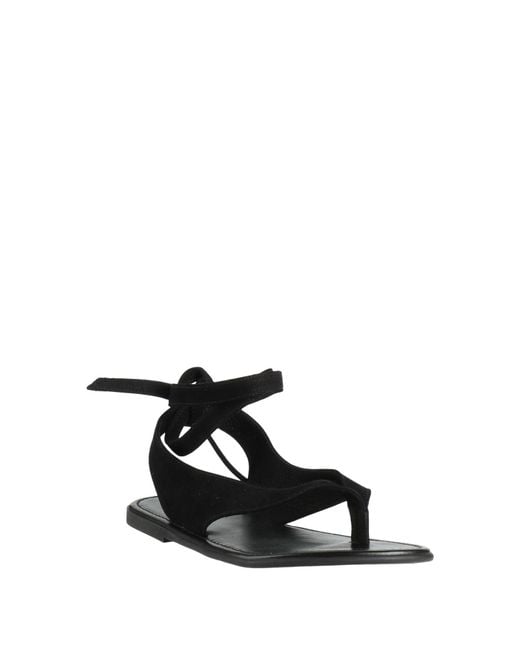 The Row White Thong Sandal