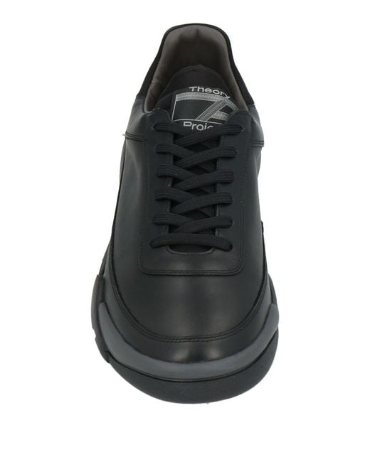 THEORY PROJECT Black Sneakers for men