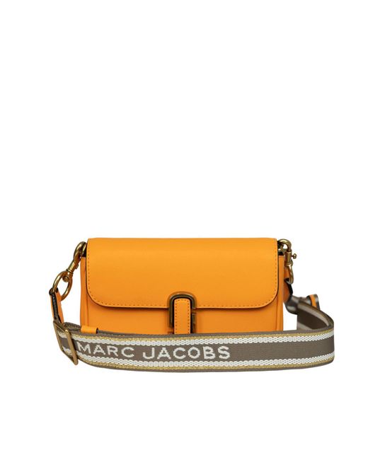 The J Marc Strapped Mini Shoulder Bag Marc Jacobs en coloris Orange | Lyst